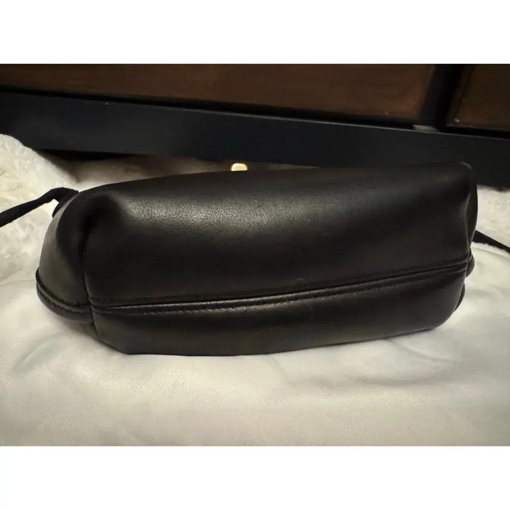 Vintage coach Quincey rich black gloved tanned leather - Picture 9 of 10
